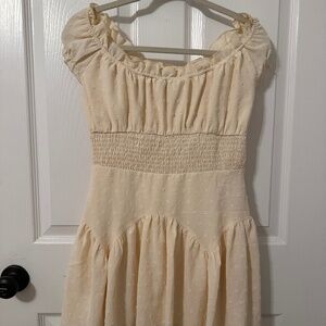 summer off shoulder dress